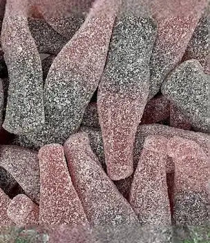 Jumbo Fizzy Cherry Cola Bottles - Each