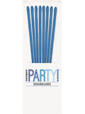 Unique Party Glitz 7 Inch Numeral Sparkler - Blue