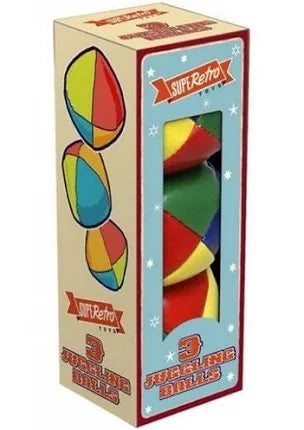 Superetro Retro 3 Pack Juggling Balls
