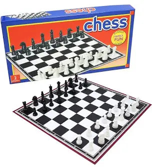 MY Plastic Chess Board Game Toys Children Family Traditional