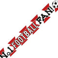 No. 1 Football Fan Red Banner