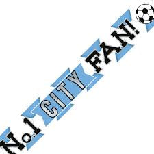 No. 1 City Fan Banner