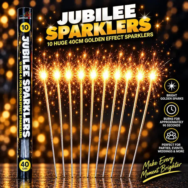 Crosswear 40cm Jubilee Party Sparklers
