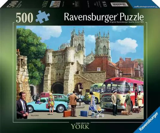 Ravensburger - Day Out in York 500 Piece Jigsaw Puzzle