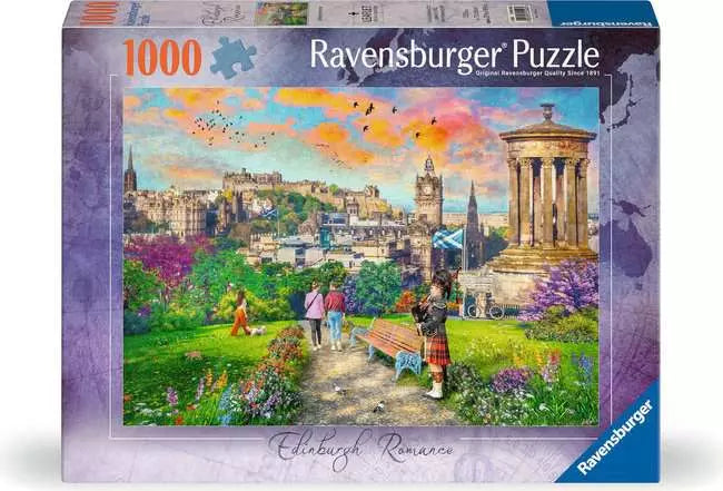 Ravensburger - Edinburgh Romance 1000 Piece Jigsaw Puzzle
