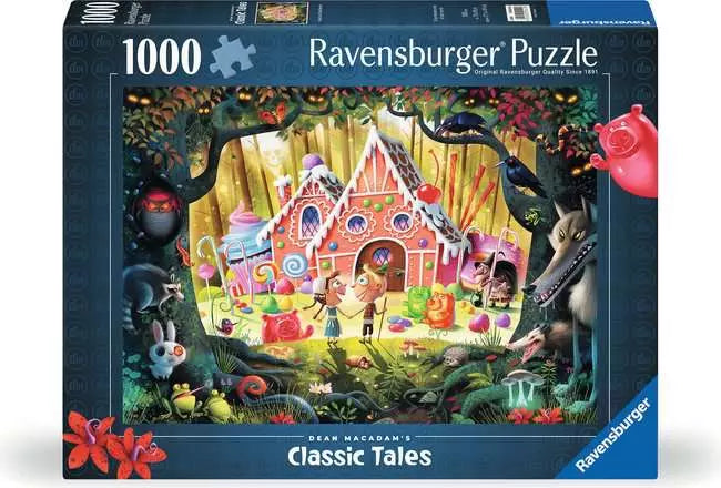 Ravensburger - Hansel & Gretel Beware 1000 Piece Jigsaw Puzzle
