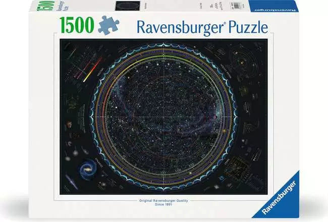 Ravensburger - Map of the universe 1500 Piece Jigsaw Puzzle