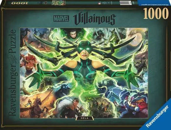 Ravensburger - Villianous Hela 1000 Piece Jigsaw Puzzle  Piece Jigsaw Puzzle