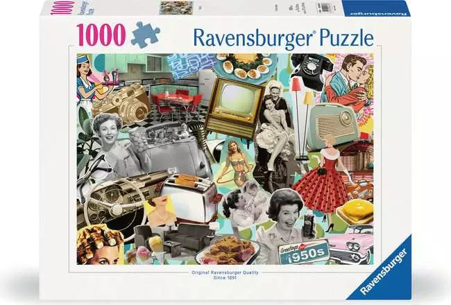Ravensburger - The 50s 1000 Piece Jigsaw Puzzle