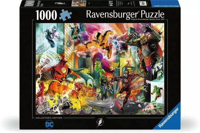Ravensburger - DC Collectors Edition, The Flash 1000 Piece Jigsaw Puzzle