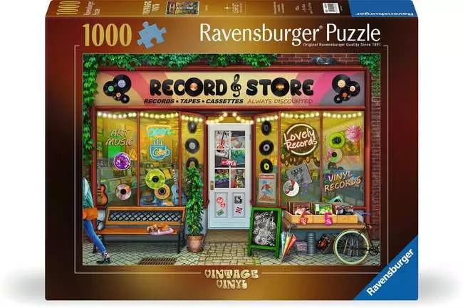 Ravensburger - Vintage Vinyl 1000 Piece Jigsaw Puzzle