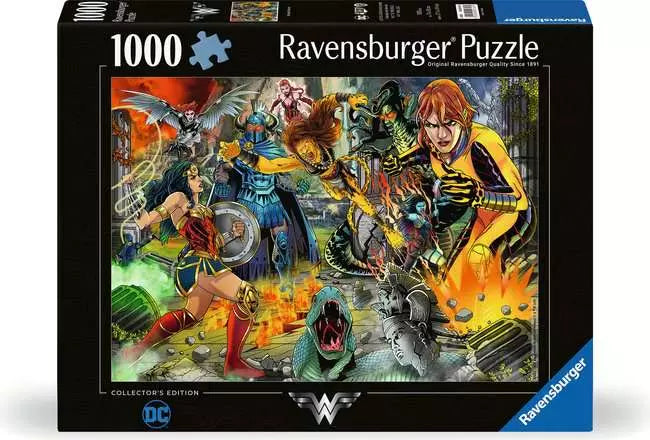 Ravensburger - DC Collectors Edition,Wonder Woman 1000 Piece Jigsaw Puzzle