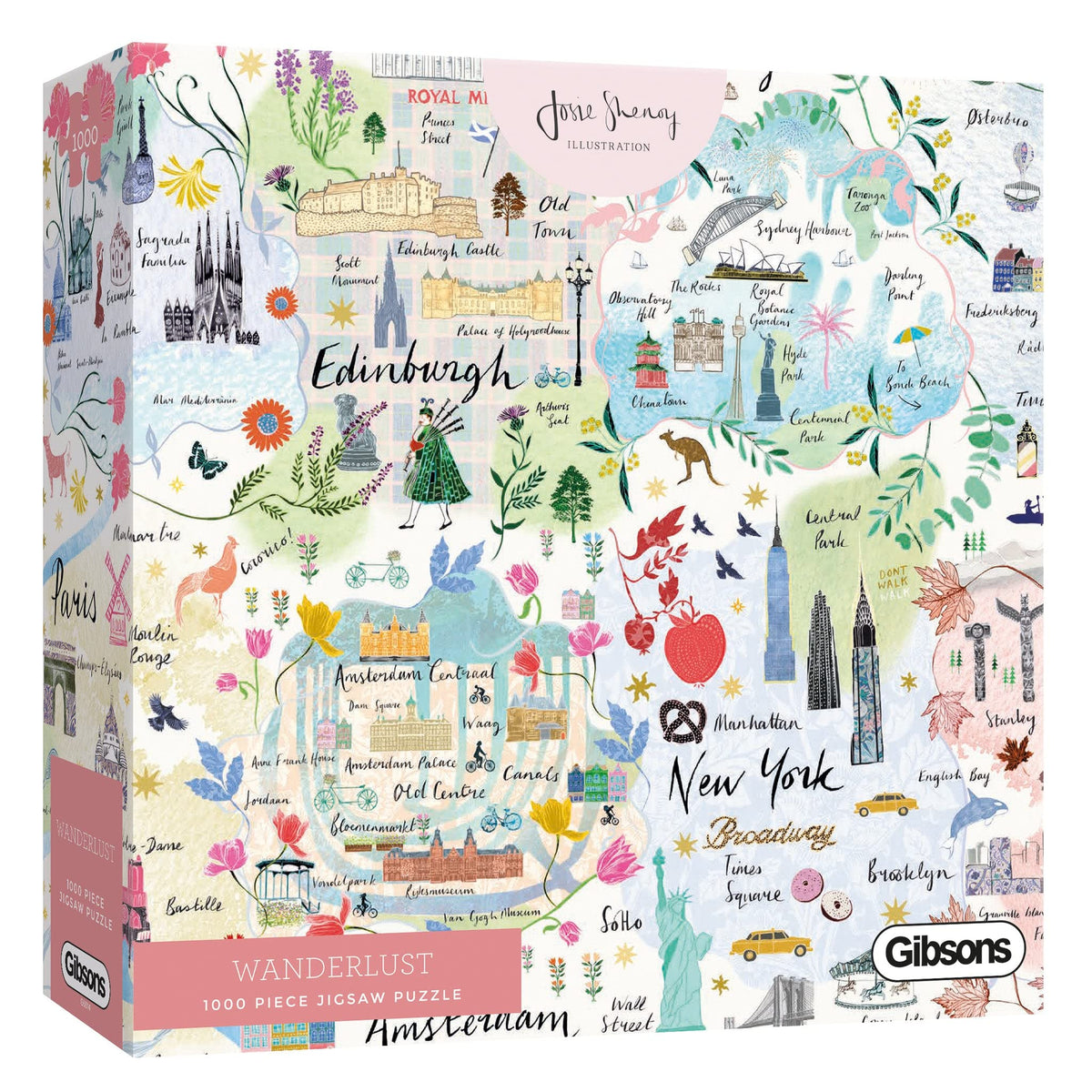 Gibson - Wanderlust 1000 Piece Jigsaw Puzzle