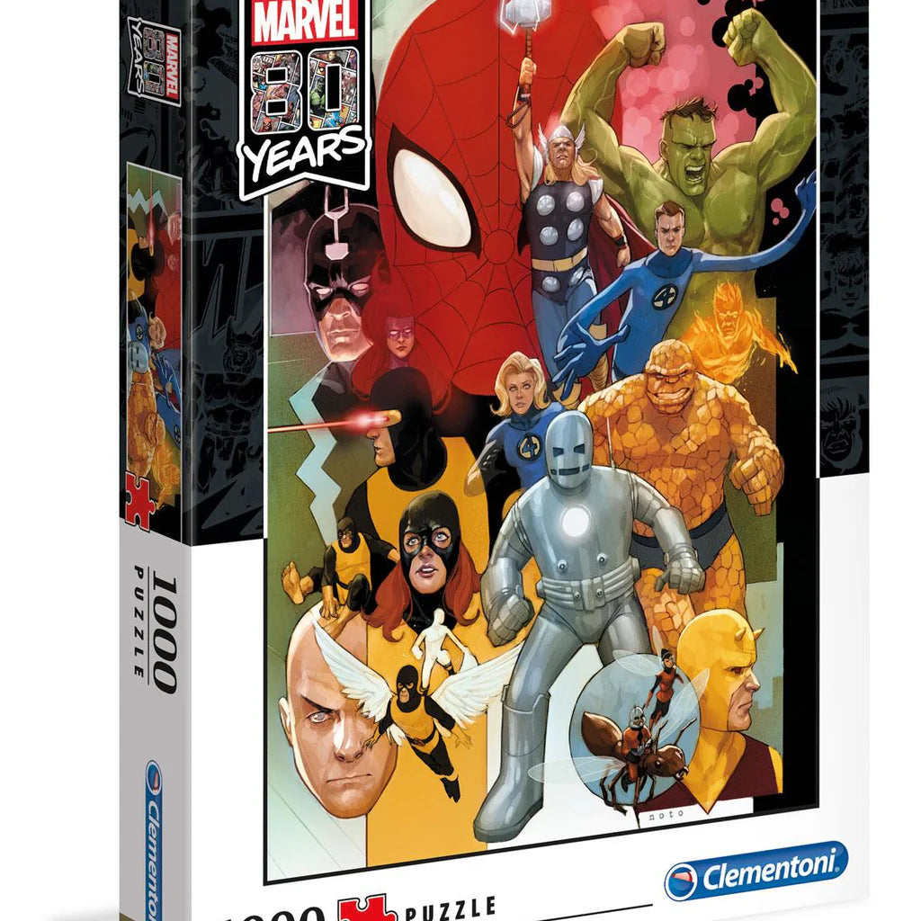 Clementoni - Marvel 80 Yrs 1000 Piece Jigsaw Puzzle image 0