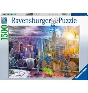 Ravensburger - Seasons of New York 1500 Piece Jigsaw Puzzle image 0
