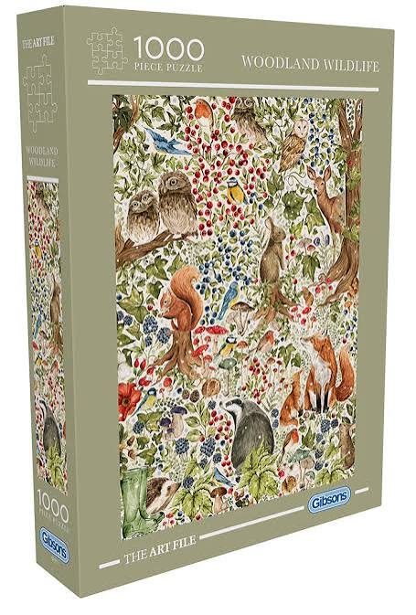 Gibson - Woodland Wildlife 1000 Piece Jigsaw Puzzle image 0