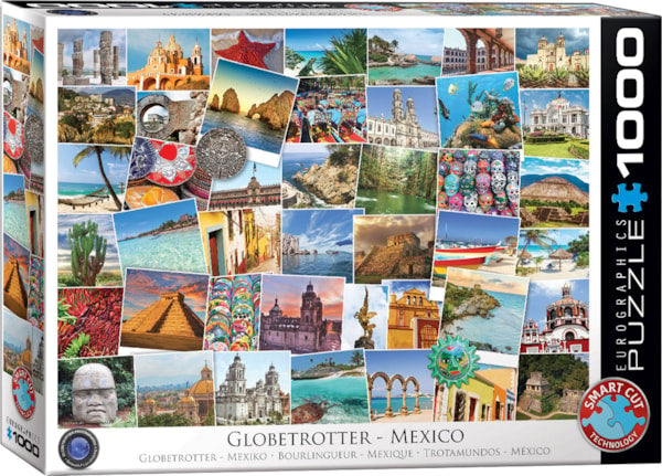 Eurographics - Globetrotter Mexico 1000 Piece Jigsaw Puzzle image 0