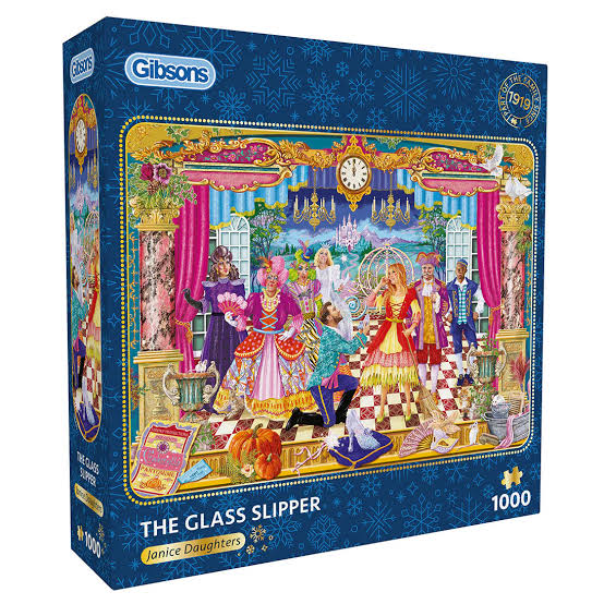 Gibson - The Glass Slipper 1000 Piece Jigsaw Puzzle image 0
