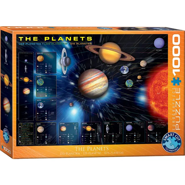 Eurographics - ThePlanets 1000 Piece Jigsaw Puzzle image 0