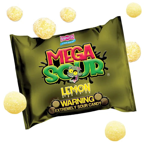 Barnett Mega Sour Lemon - 104g