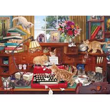 Gibson - Writers Block 1000 Piece Jigsaw Puzzle image 1
