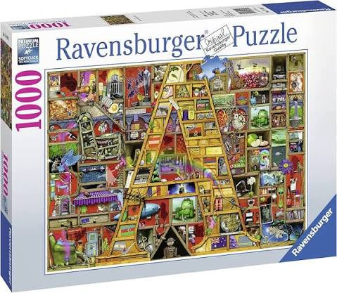 Ravensburger - Awesome Alphabet H 1000 Piece Jigsaw puzzle image 0