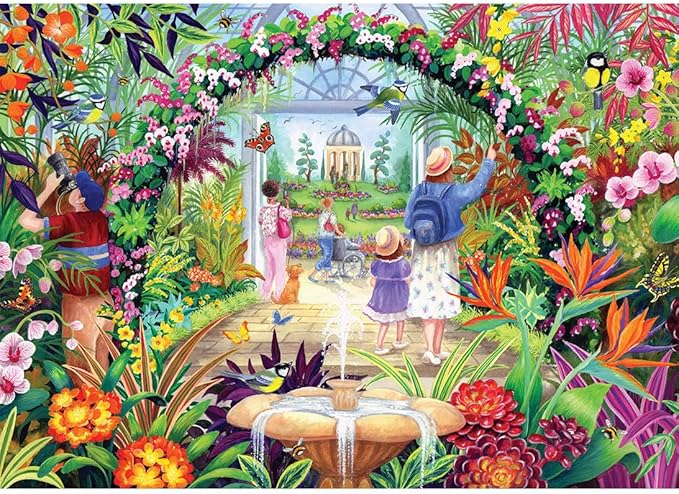 Gibson - Botanical Blooms 1000 Piece Jigsaw Puzzle image 1