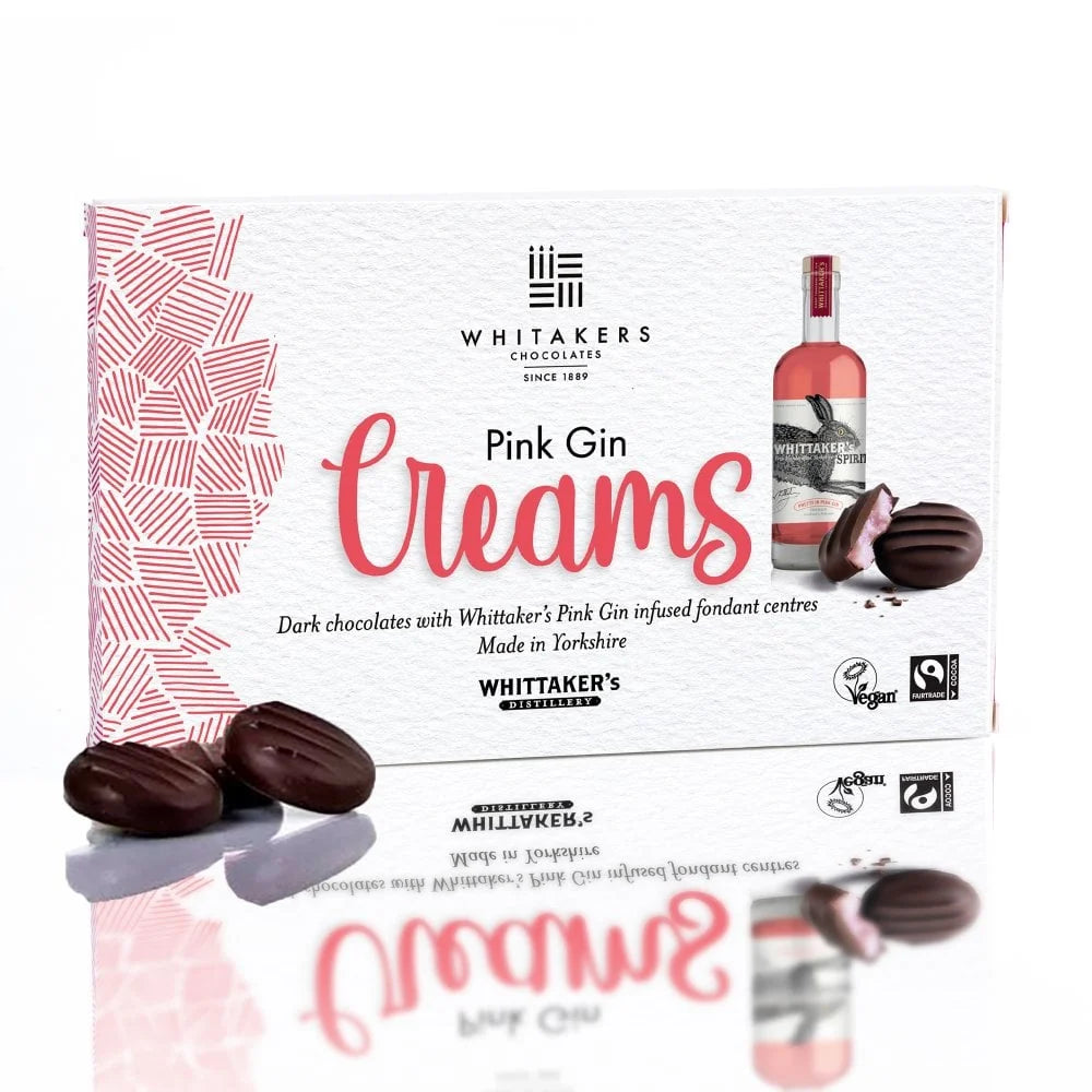 Whitakers Dark Chocolate Creme Pink Gin - 150g