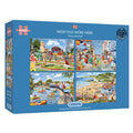 Gibson - Wish You Were Here 4 x 500 Piece Jigsaw Puzzle image 0