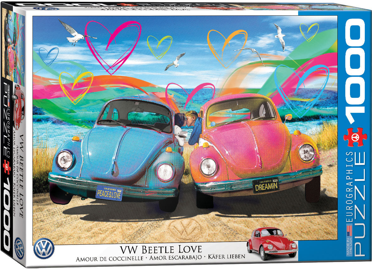 Eurographics - VW Beetle Love 1000 Piece Jigsaw Puzzle