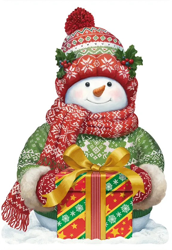 Snowman - Cracker: 32 Pieces