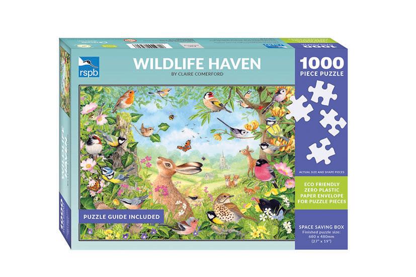 Otterhourse - RSPB Wildlife Haven 1000 Piece Jigsaw Puzzle