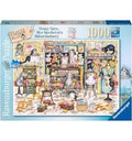 Ravensburger - Crazy Cats...Mrs Hardwick Haberdashery 1000 Piece Jigsaw Puzzle image 0