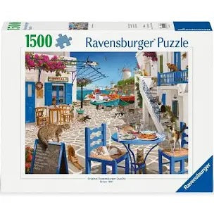 Ravensburger - Cats of Mykonos 1500 Piece Jigsaw Puzzle image 0
