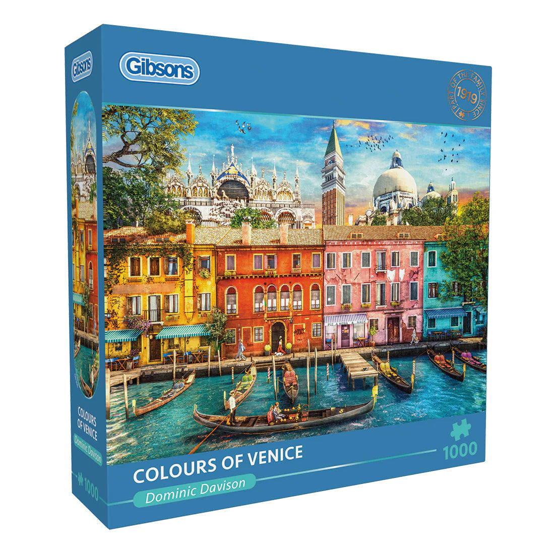 Gibson - Colours of Venice 1000 Piece Jigsaw Puzzle image 0