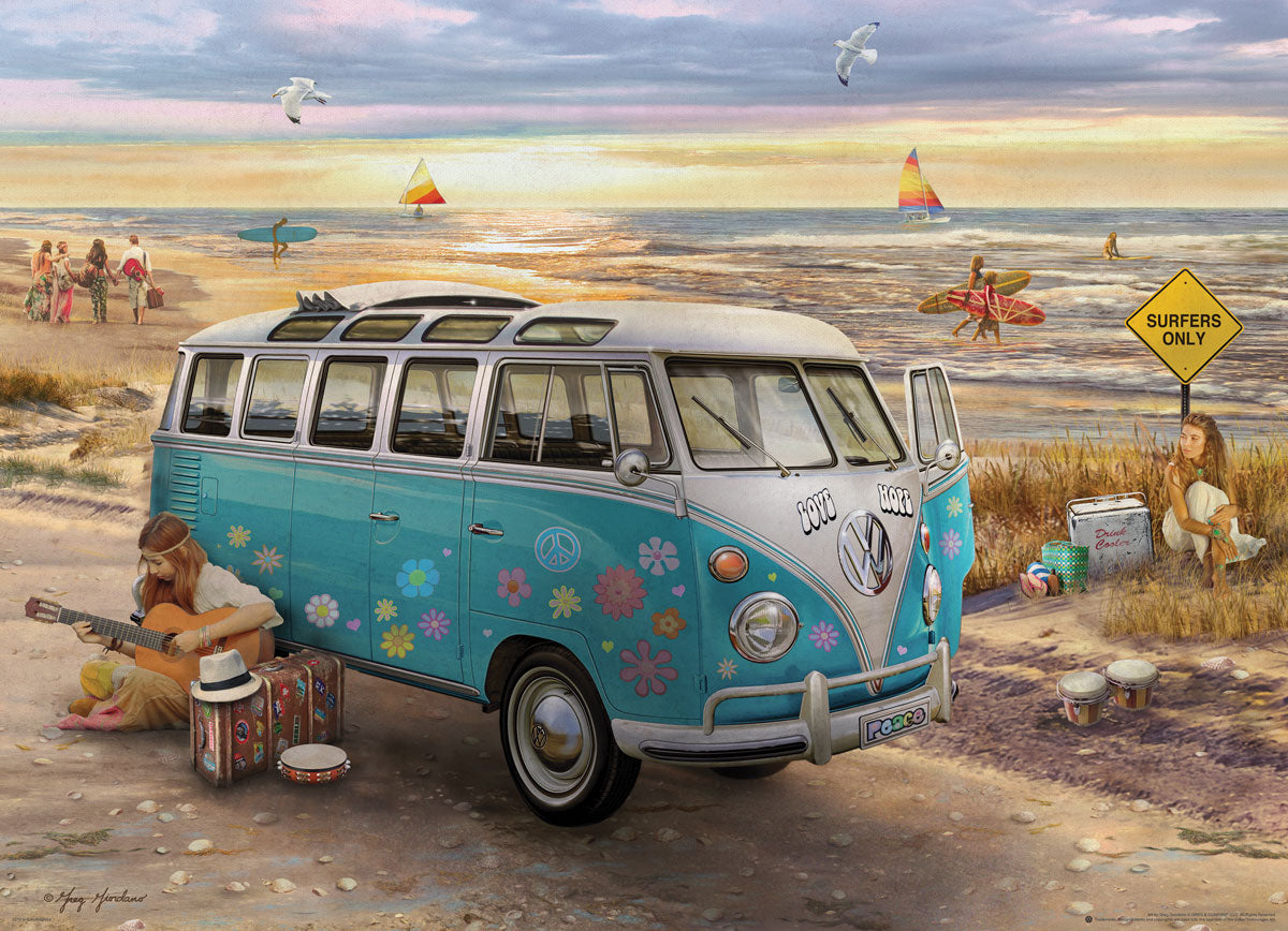 Eurographics - The Love& Hope Bus 1000 Piece Jigsaw Puzzle image 1
