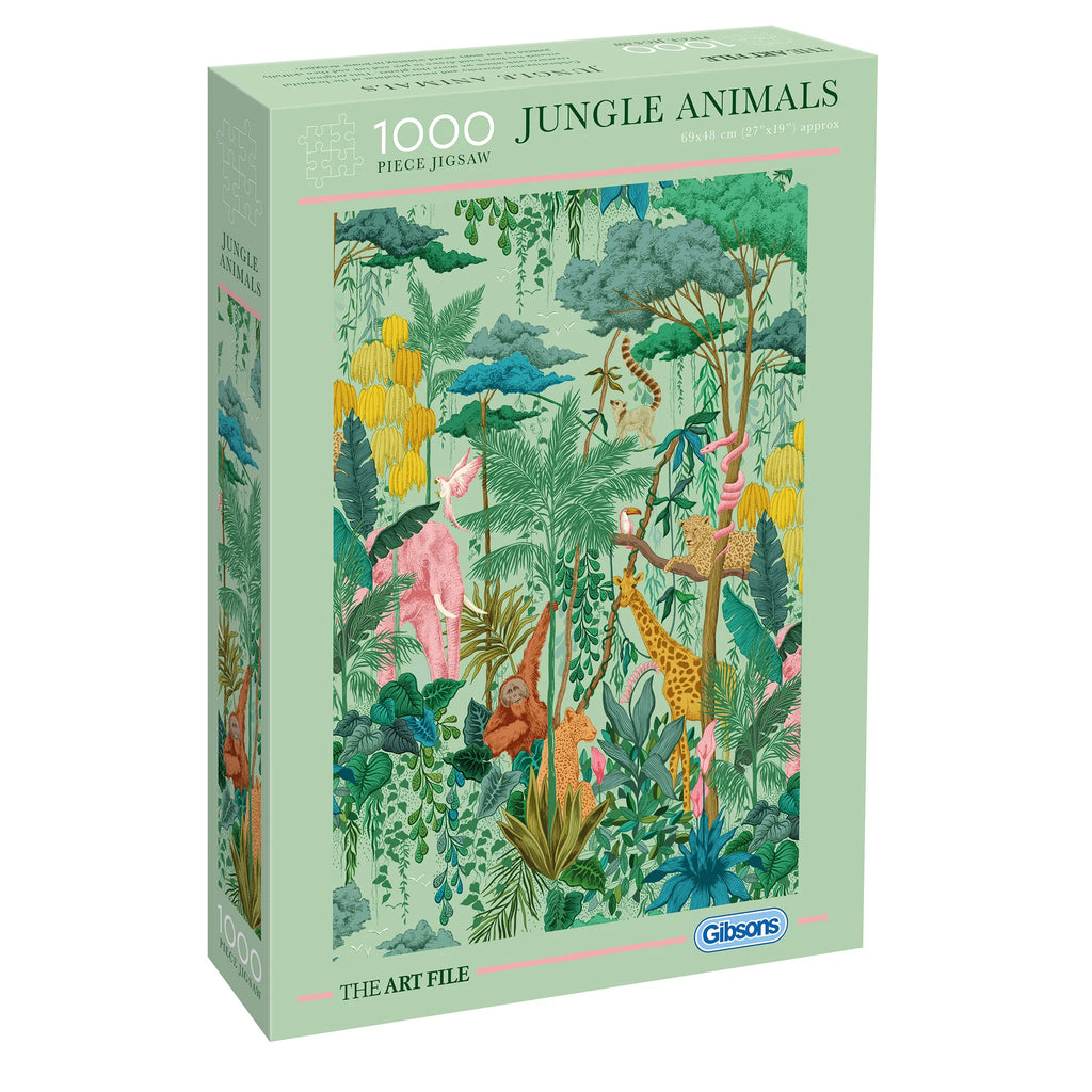 Gibson - Jungle Animals 1000 Piece Jigsaw Puzzle image 0