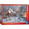 Eurographics - Christmas Cottage 1000 Piece Jigsaw Puzzle image 0