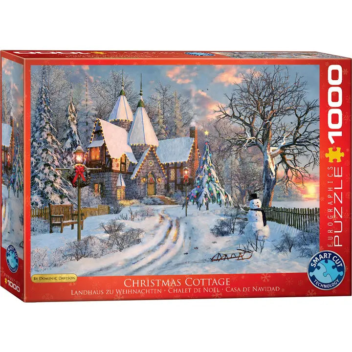 Eurographics - Christmas Cottage 1000 Piece Jigsaw Puzzle image 0