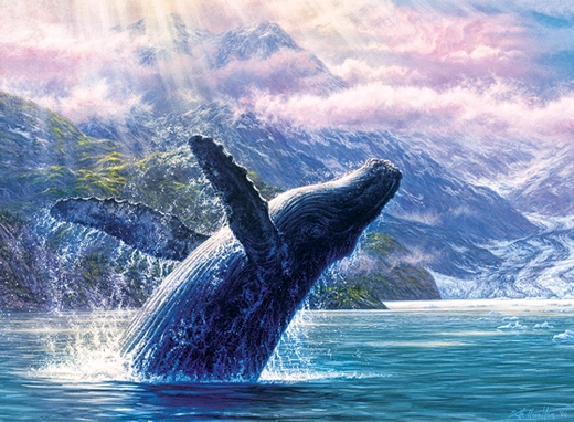 Cobble Hill - Leviathian of Glacier Bay 1000 Piece Jigsaw Puzzle