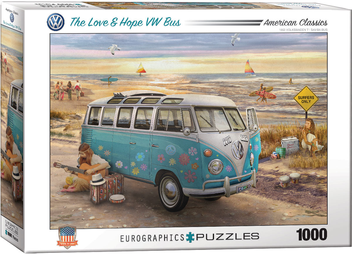 Eurographics - The Love& Hope Bus 1000 Piece Jigsaw Puzzle image 0