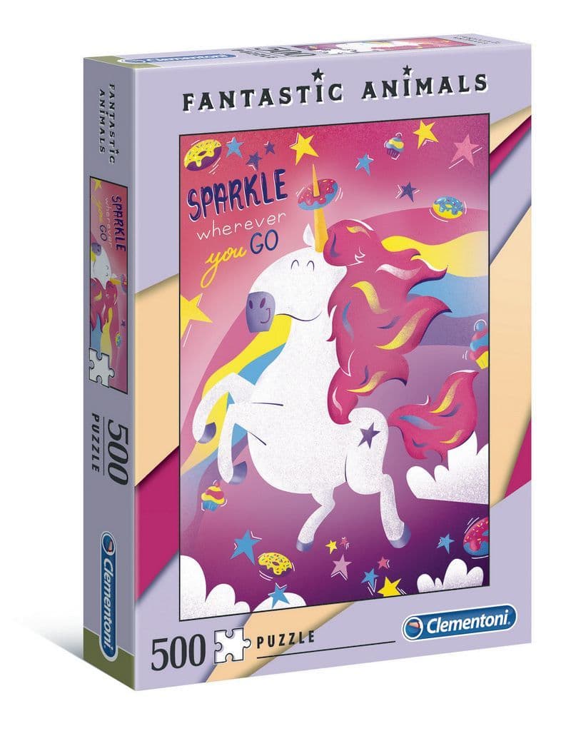 Clementoni - Unicorn 500 Piece Jigsaw Puzzle
