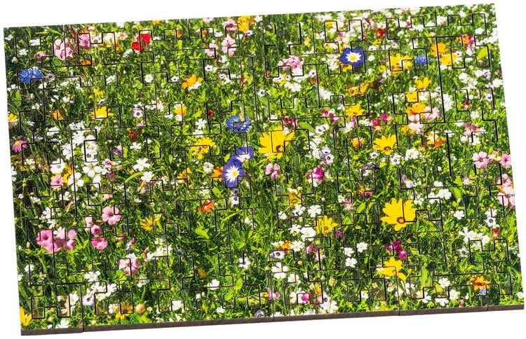 Wentworth - Colourful Meadow 40 Piece Wooden Jigsaw Puzzle
