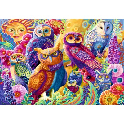 Bluebird - Owl Autonomy 1000 Piece Jigsaw Puzzle image 1