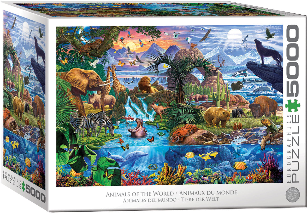 Eurographics - Earth Wildlife 5000 Piece Jigsaw Puzzle image 0