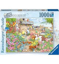 Ravensburger - Beach Garden Cafe 1000 Piece Jigsaw Puzzle image 0