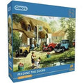 Gibson - Feeding the Ducks 500 Piece Jigsaw Puzzle image 0