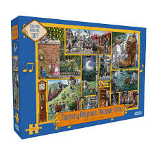 Gibson - Nursery Rhymes Through Time 1000 Piece Jigsaw Puzzle image 0