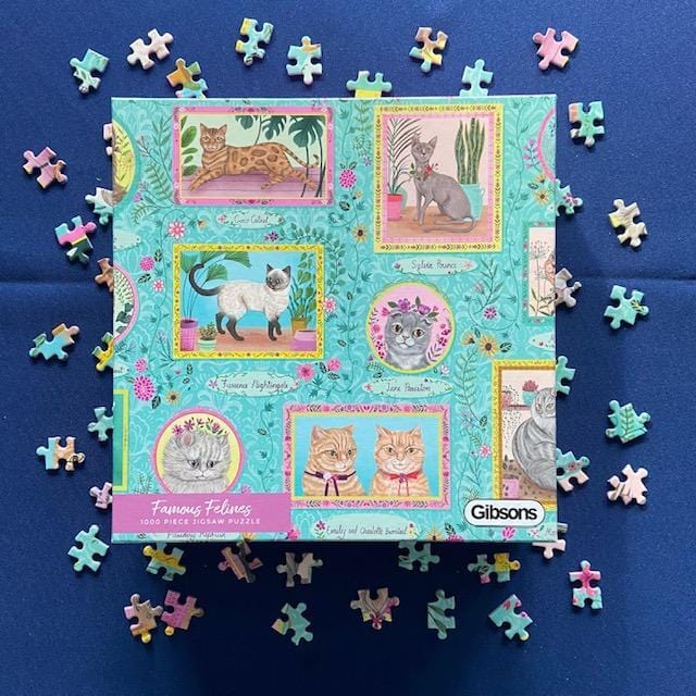 Gibson - Famous Felines 1000 Piece Jigsaw Puzzle image 0