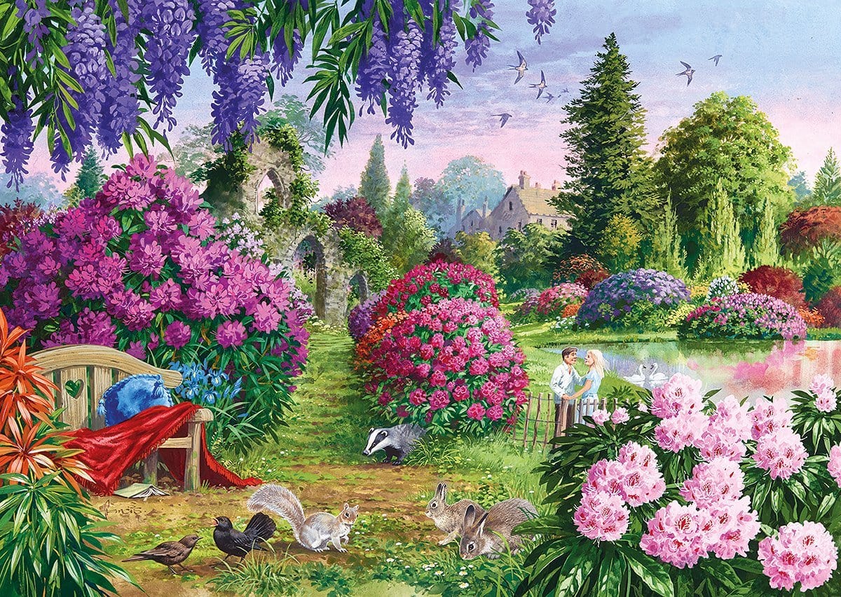 Gibson - Flora & Fauna 4 x 500 Piece Jigsaw Puzzle image 3
